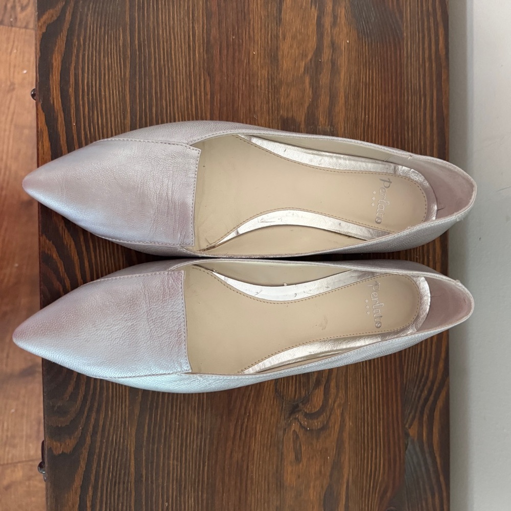 Chic Women's Silver Loafers